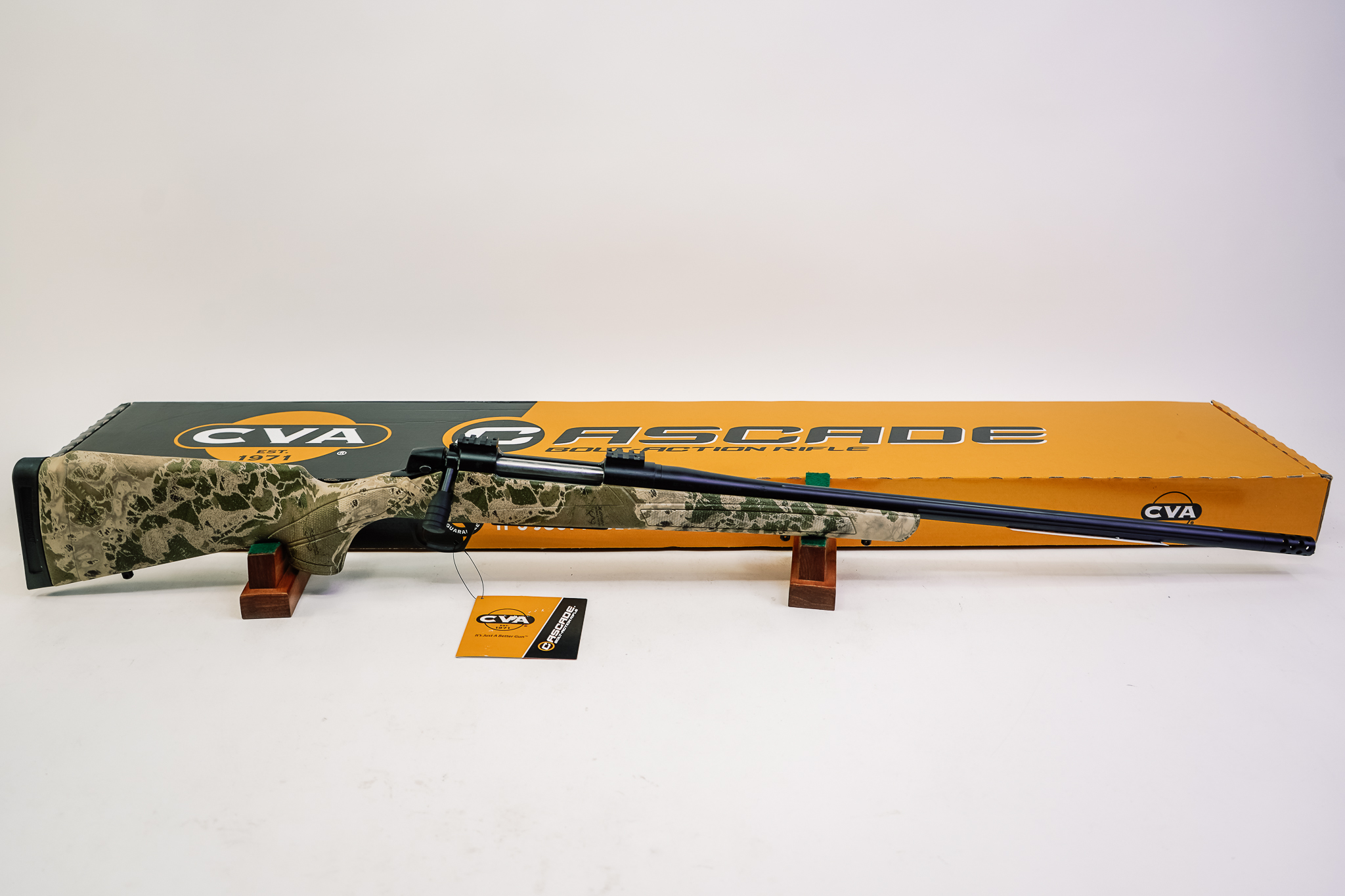 CVA CR3991 Cascade XT Full Size 300 Win Mag 3+1 24" Graphite Black