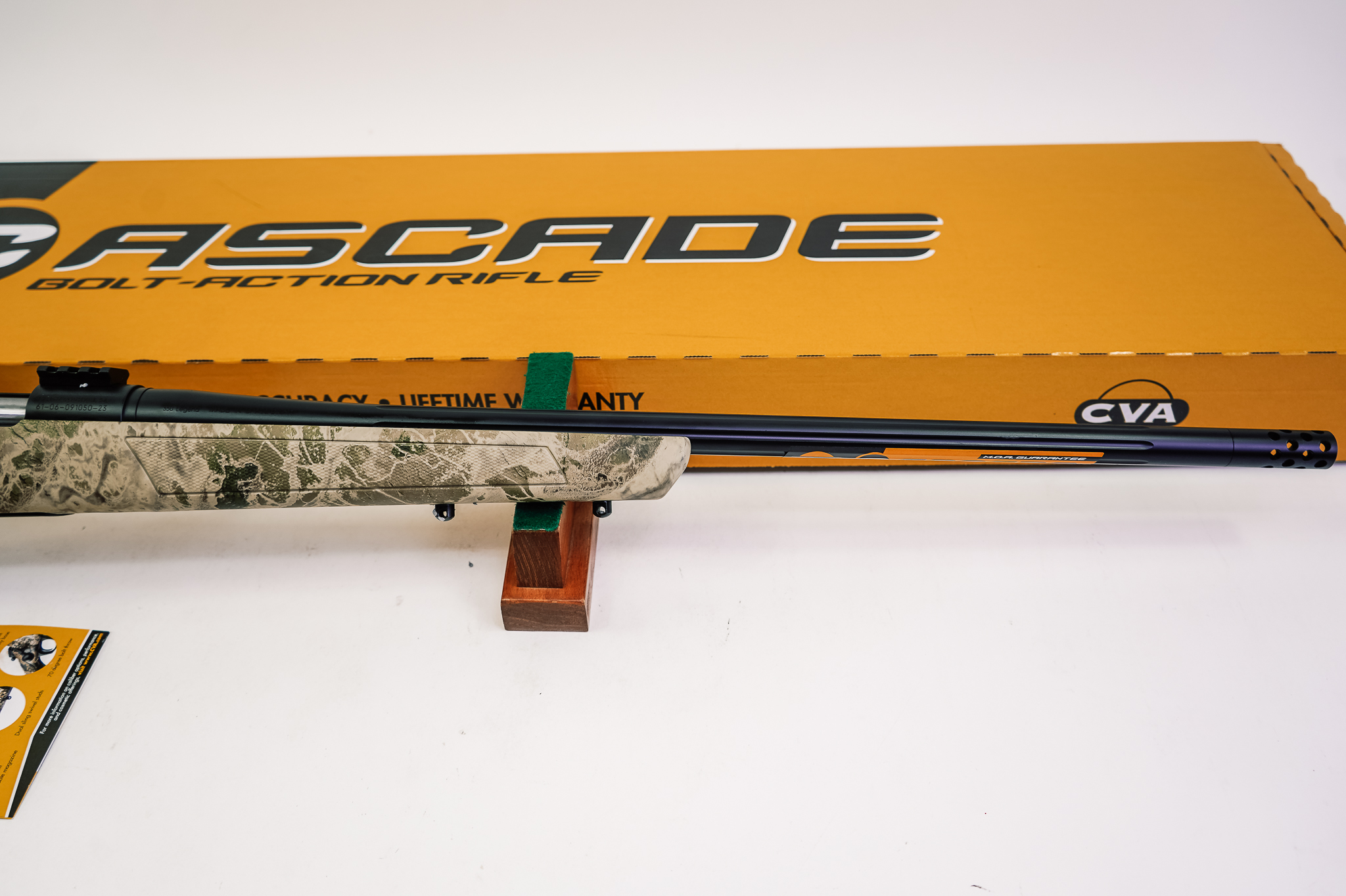 CVA CR3987 Cascade XT Full Size 350 Legend 4+1 22" Graphite Black Cerakote