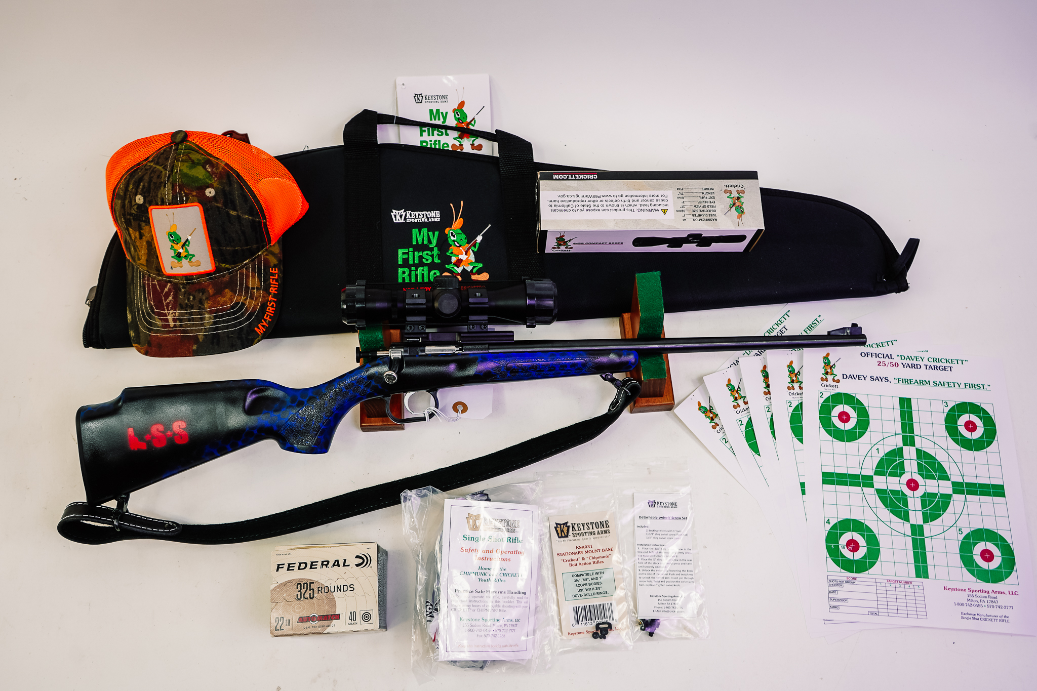 *LIMITED EDITION* KSA CRICKETT 22LR LITTLE SPORTSMAN SHOP ANNIVERSARY EDITI