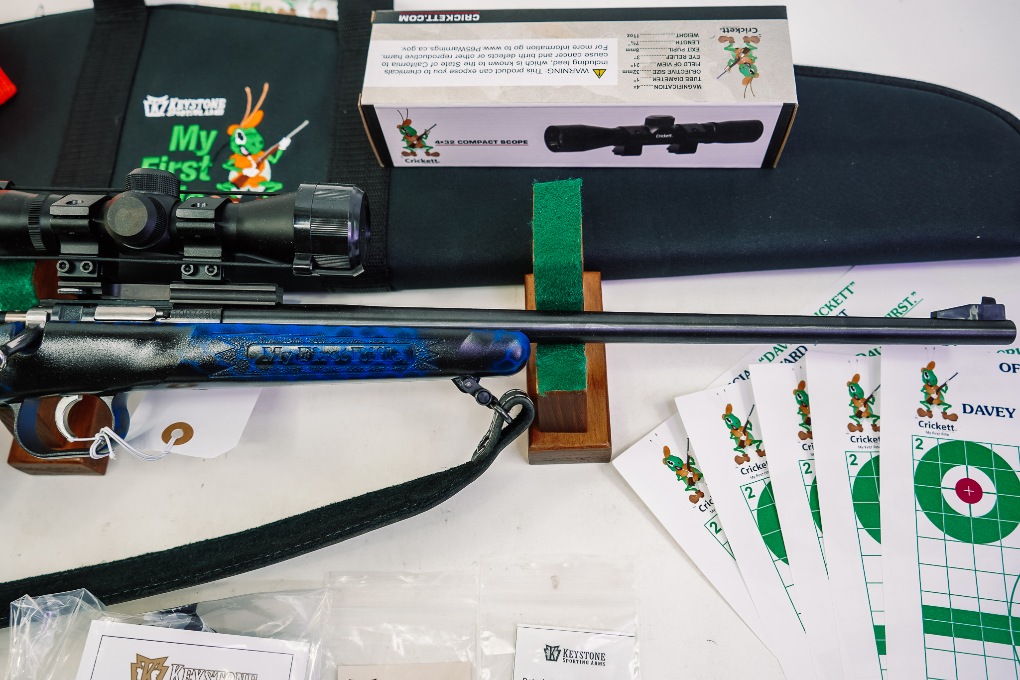 *LIMITED EDITION* KSA CRICKETT 22LR LITTLE SPORTSMAN SHOP ANNIVERSARY EDITI