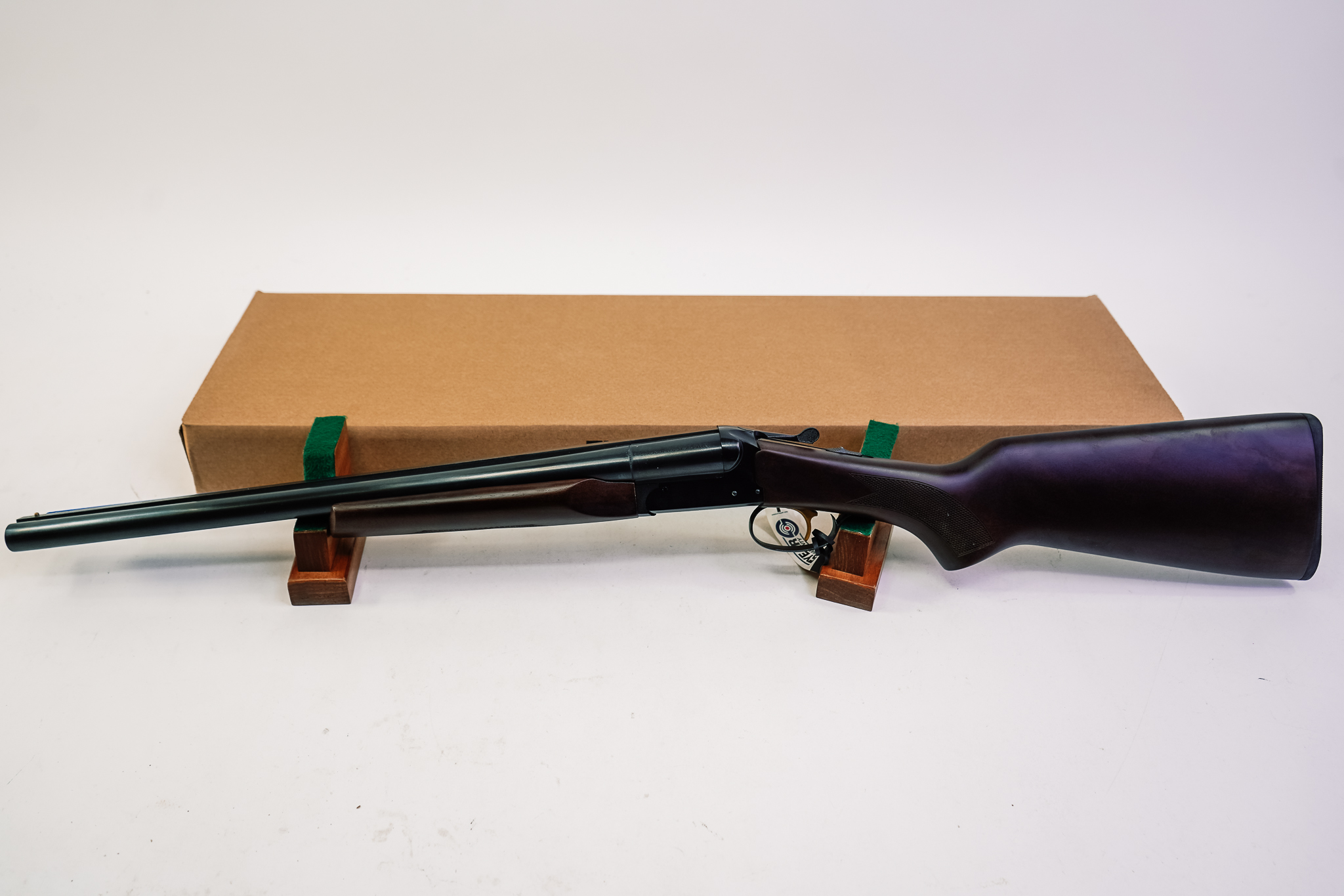 Stoeger Coach Gun ST 12ga 3" 20" BBL Satin Walnut Blue SXS Shotgun 31460