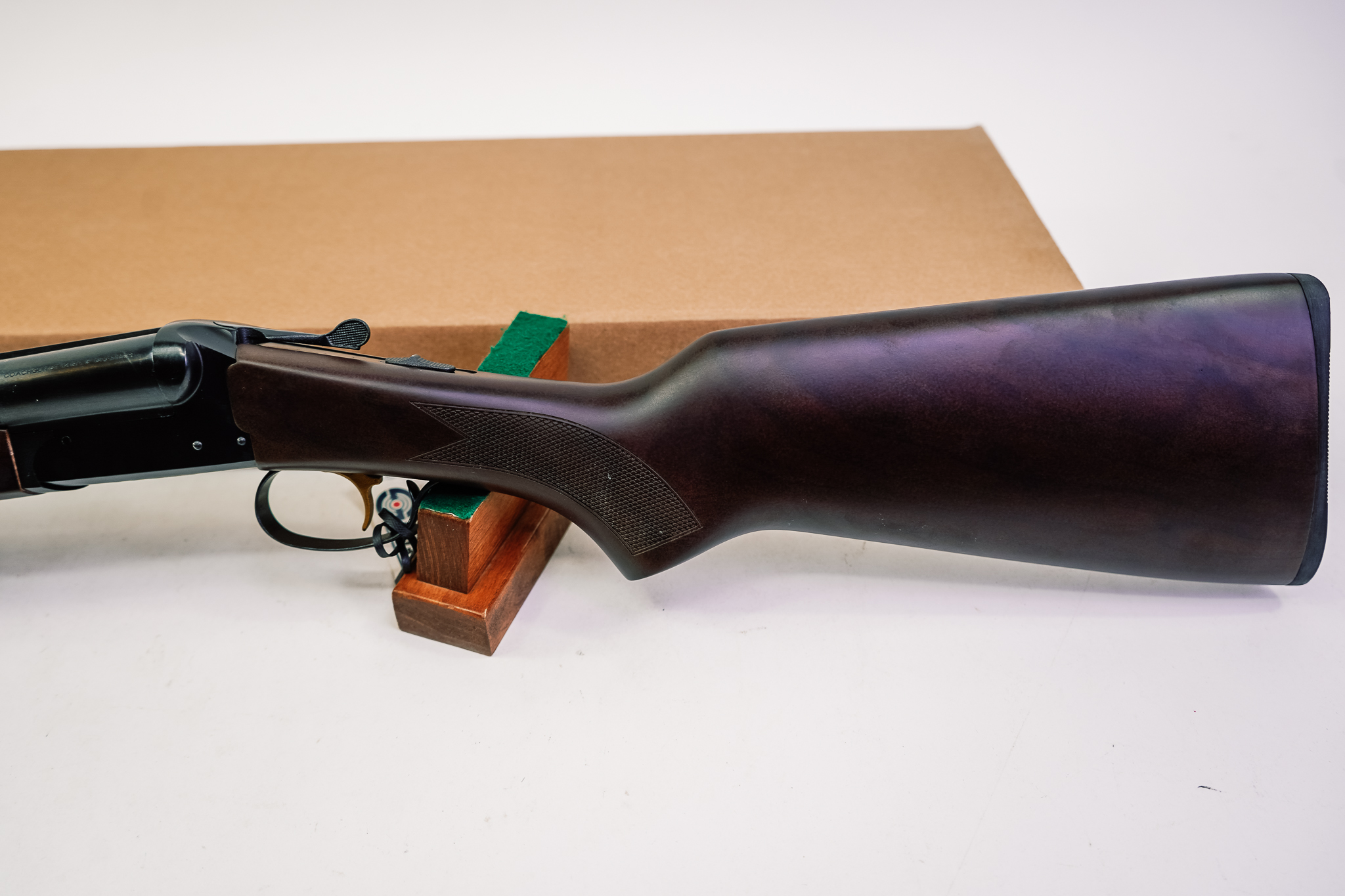 Stoeger Coach Gun ST 12ga 3" 20" BBL Satin Walnut Blue SXS Shotgun 31460