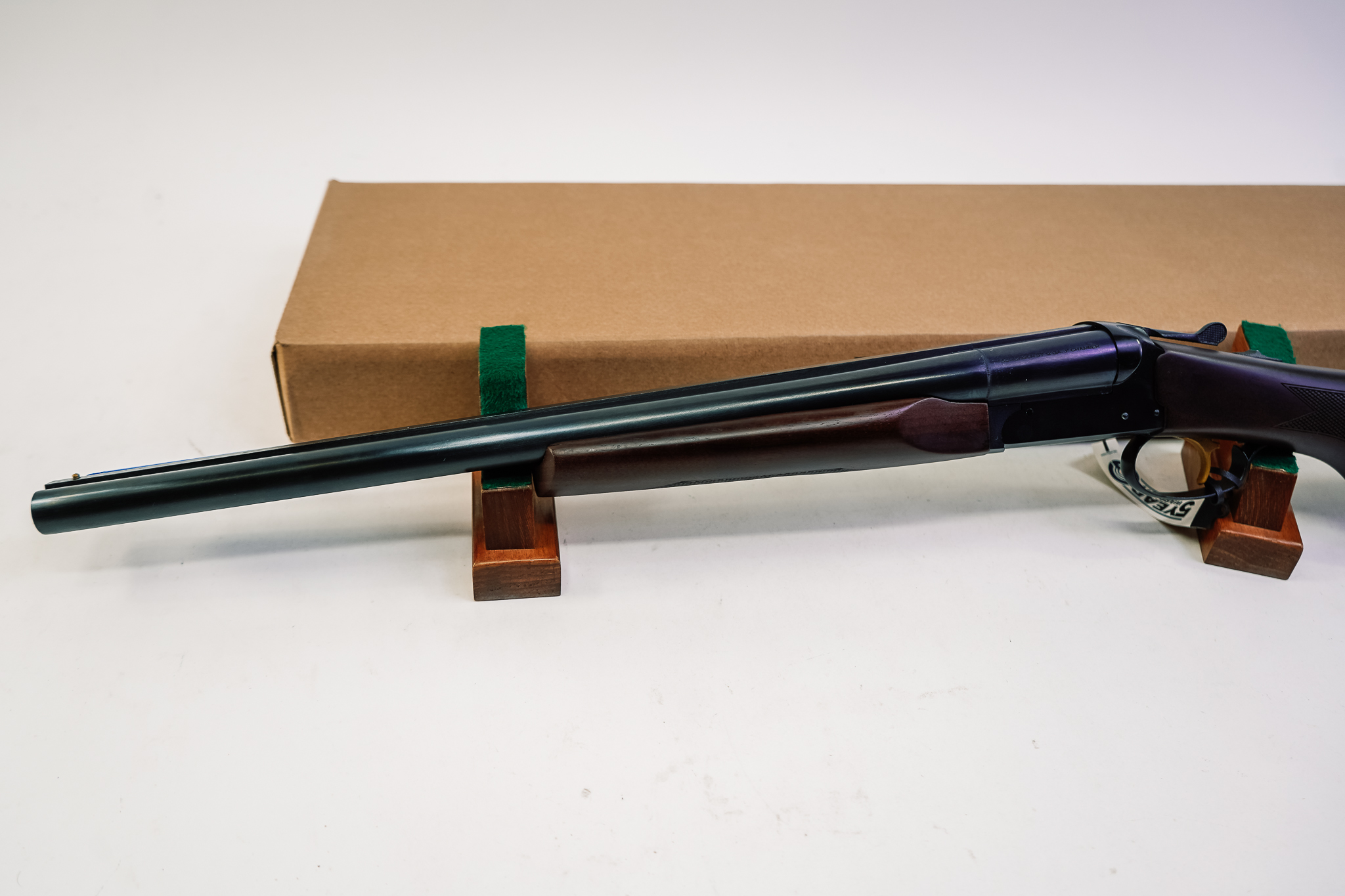 Stoeger Coach Gun ST 12ga 3" 20" BBL Satin Walnut Blue SXS Shotgun 31460