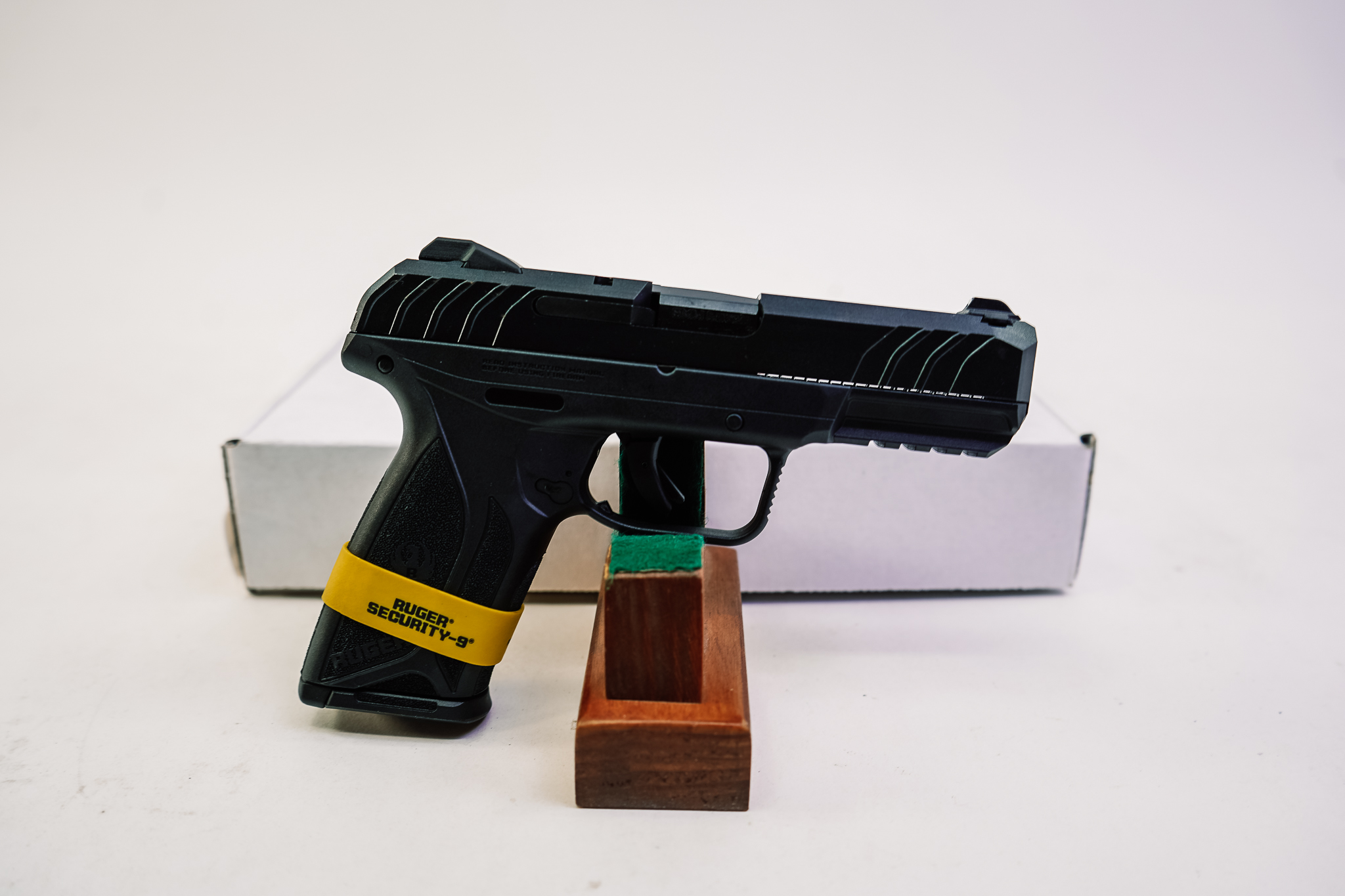 Ruger 3810 Security-9 9mm Luger 15+1 4" Black Steel Barrel