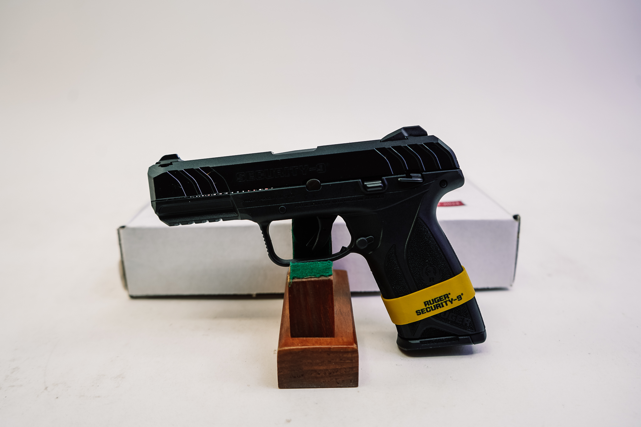 Ruger 3810 Security-9 9mm Luger 15+1 4" Black Steel Barrel