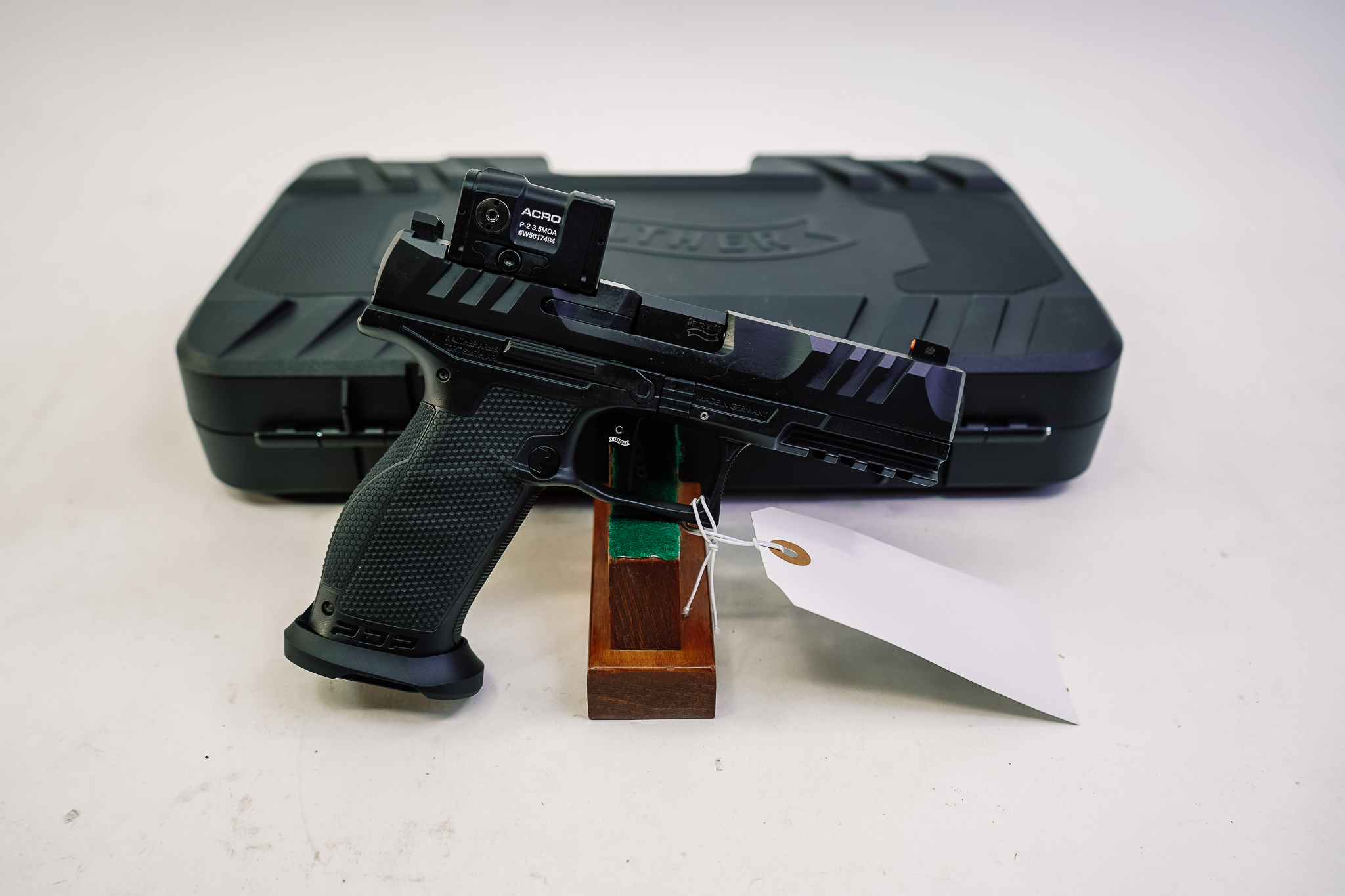 Walther Arms 2881225PRO PDP w/Optic Full Size Frame 9mm Luger 18+1 4.50"