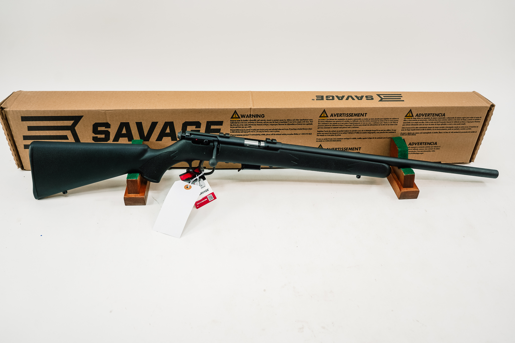 Savage Arms 96700 93R17 FV Full Size 17 HMR 5+1 21"