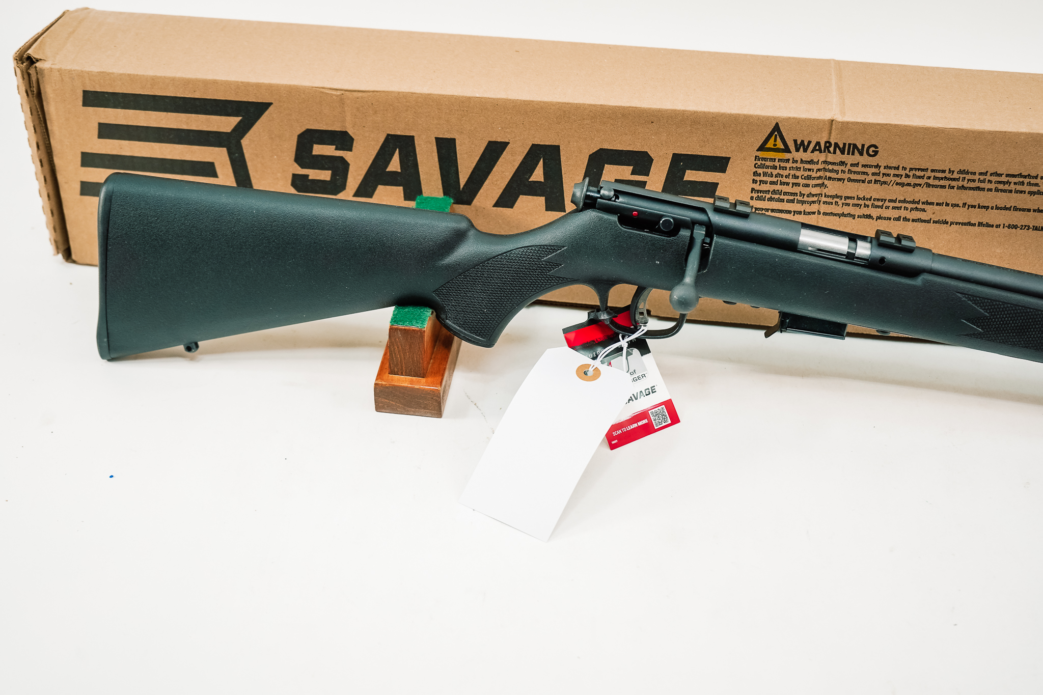 Savage Arms 96700 93R17 FV Full Size 17 HMR 5+1 21"