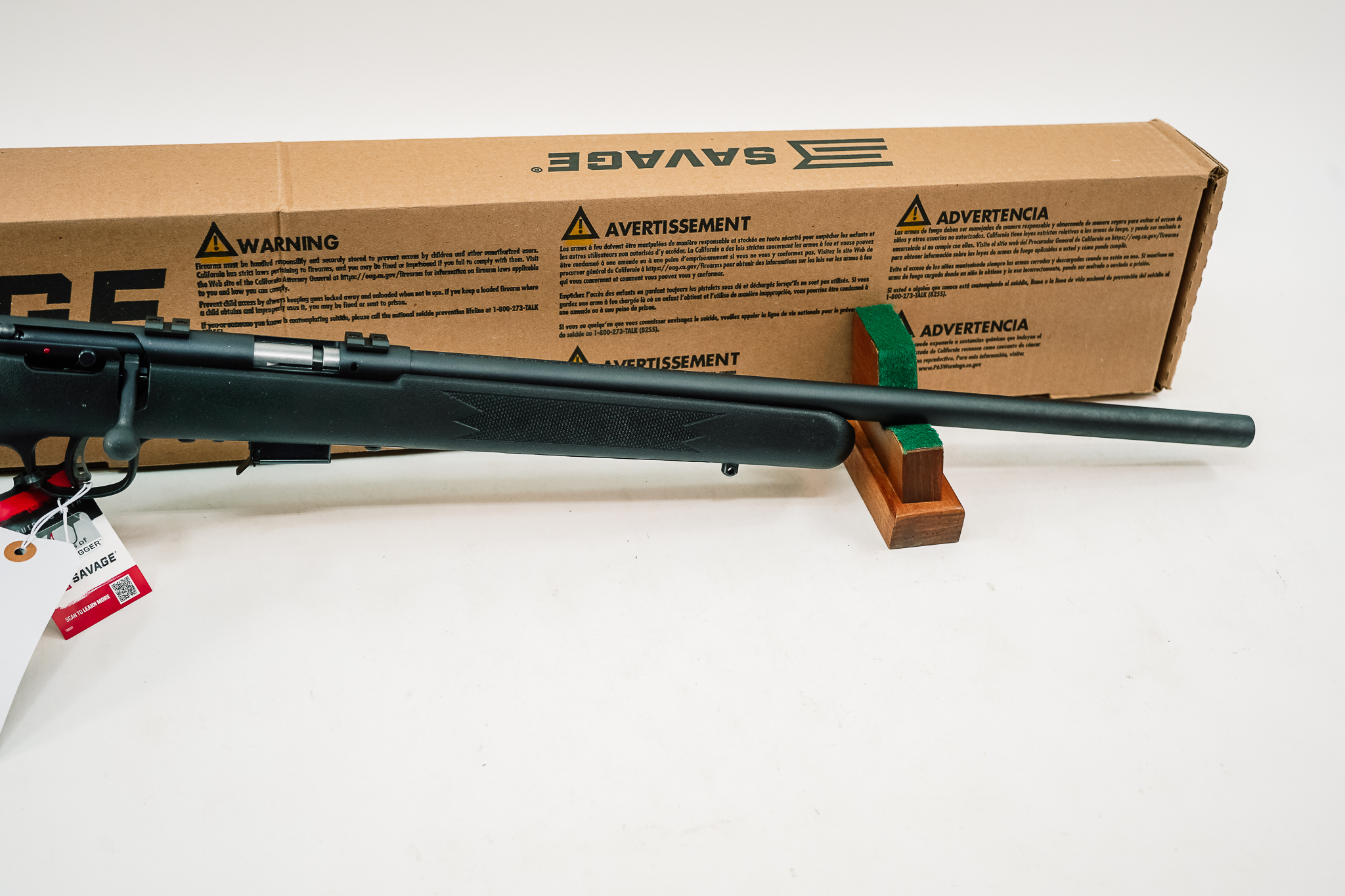 Savage Arms 96700 93R17 FV Full Size 17 HMR 5+1 21"