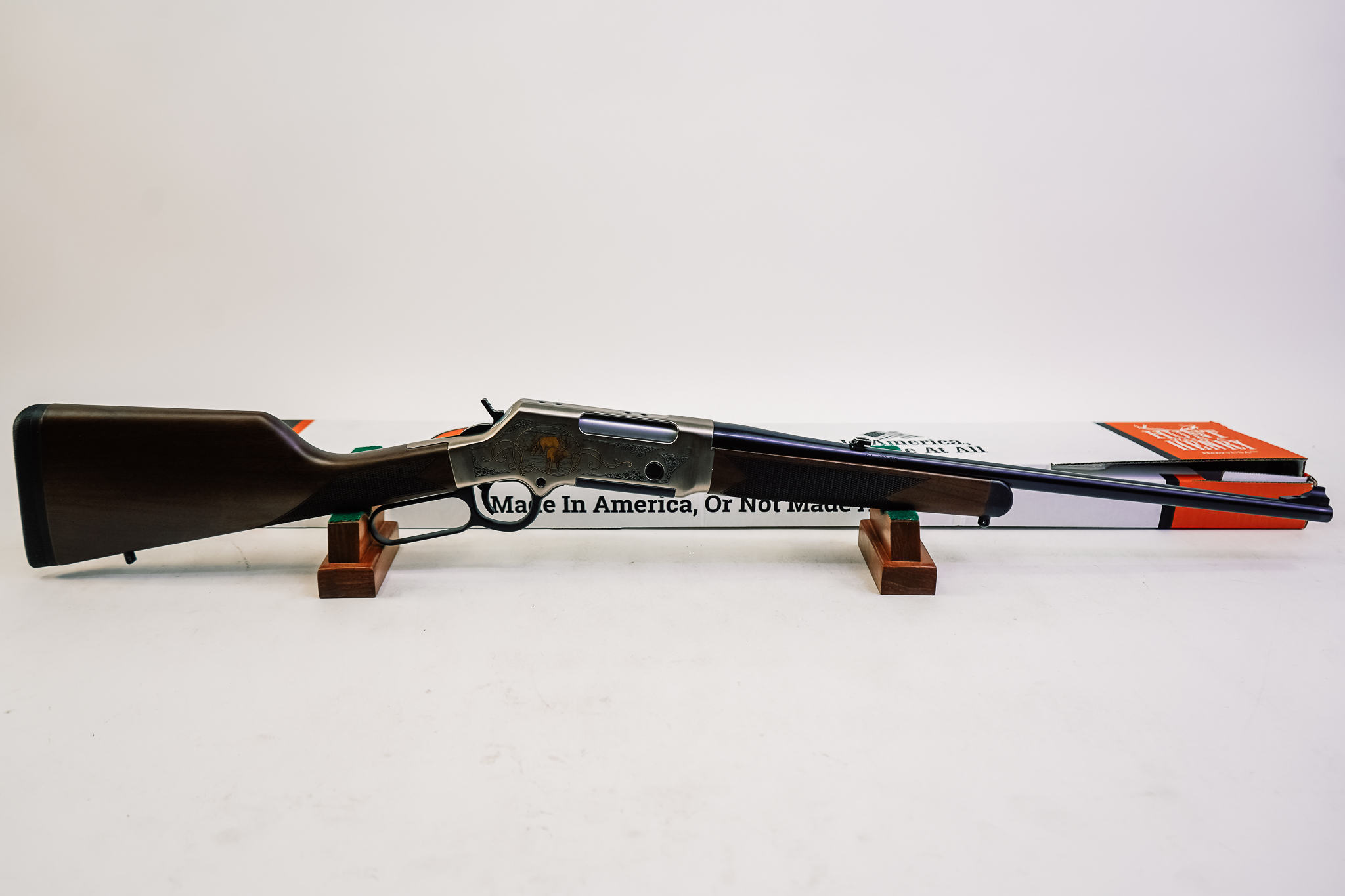 Henry H014WL308 Long Ranger Wildlife Full Size 308 Win 4+1 20"