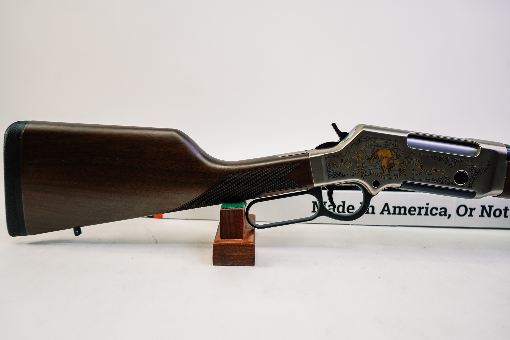 Henry H014WL308 Long Ranger Wildlife Full Size 308 Win 4+1 20"
