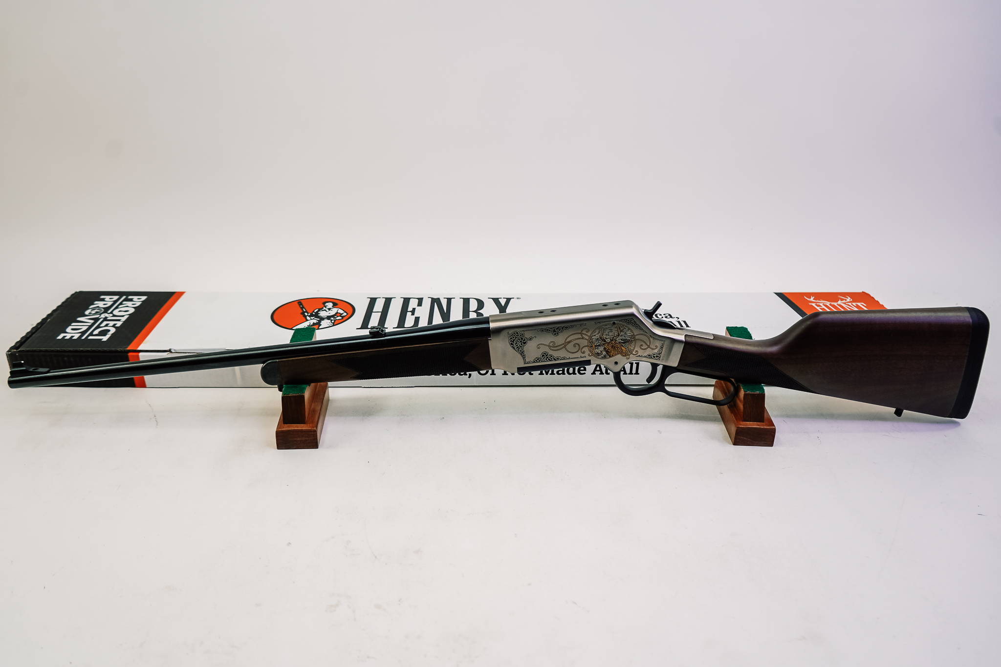 Henry H014WL308 Long Ranger Wildlife Full Size 308 Win 4+1 20"
