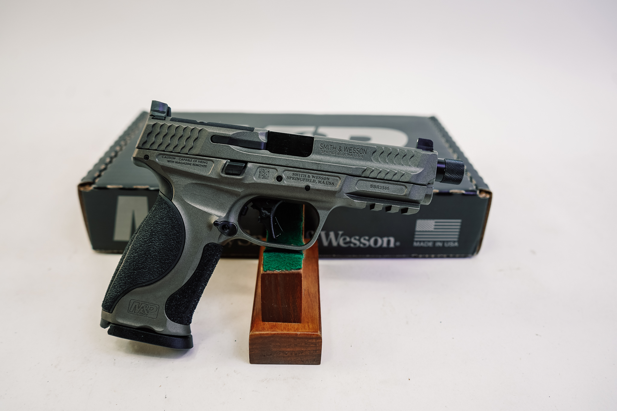 Smith & Wesson M&p M2.0, S&w*m&p9 2.0 14162 9mm Or Tb 4.625 17r Gry