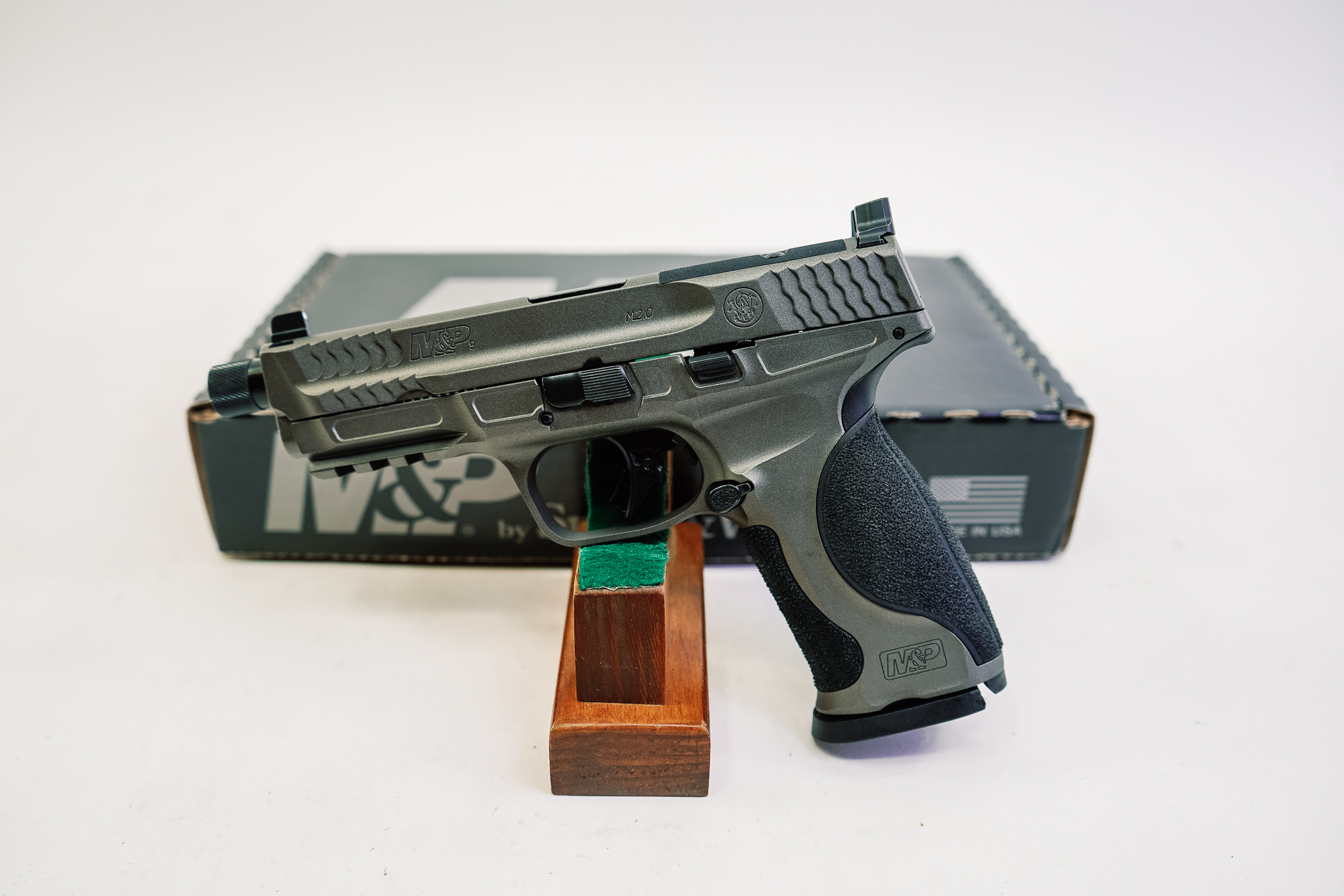 Smith & Wesson M&p M2.0, S&w*m&p9 2.0 14162 9mm Or Tb 4.625 17r Gry