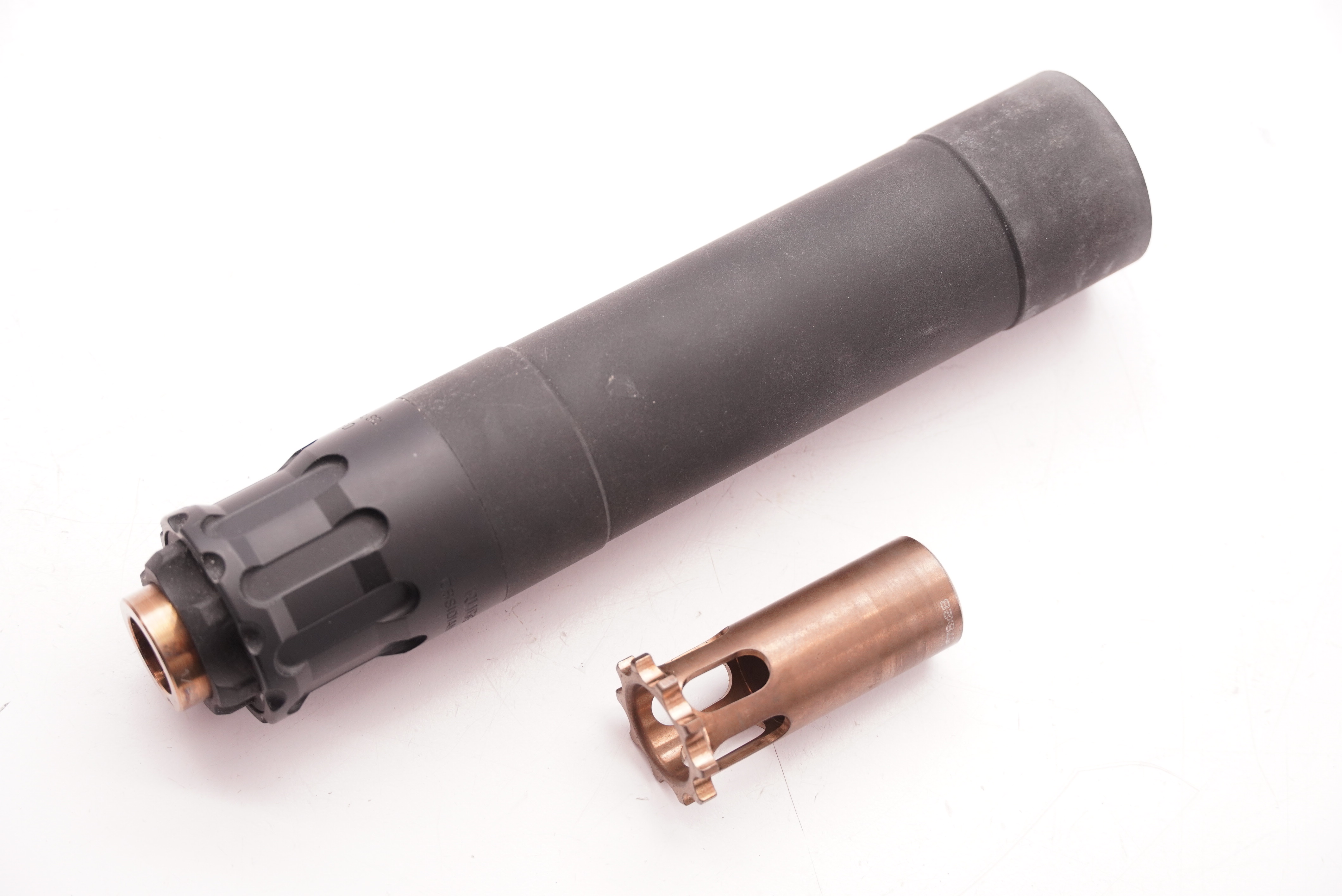 SILENT NIGHT SALE Rugged Obsidian .45 acp suppressor