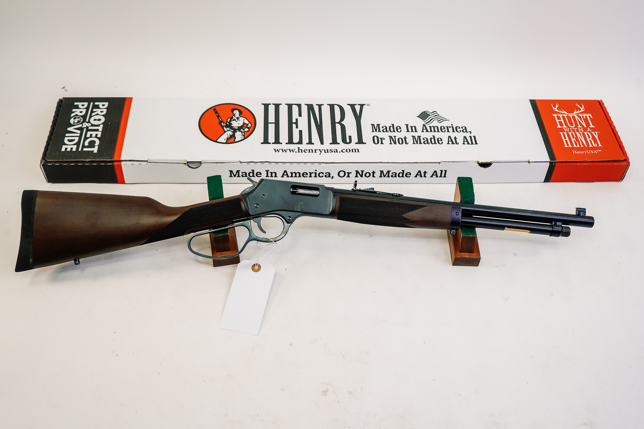 Henry H012MR41 Big Boy Carbine 41 Rem Mag 7+1 16.50" Blued Round Barrel
