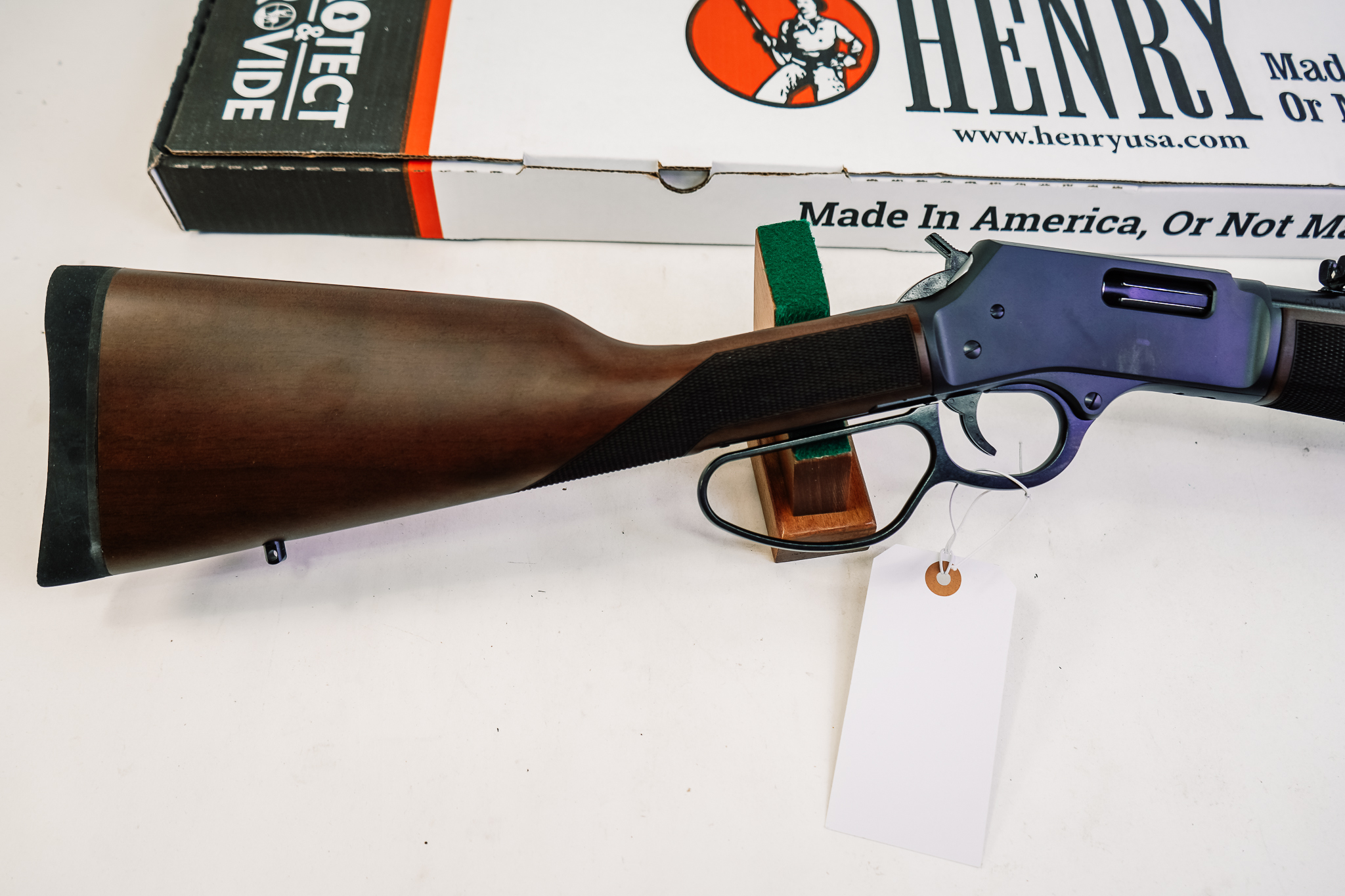 Henry H012MR41 Big Boy Carbine 41 Rem Mag 7+1 16.50" Blued Round Barrel