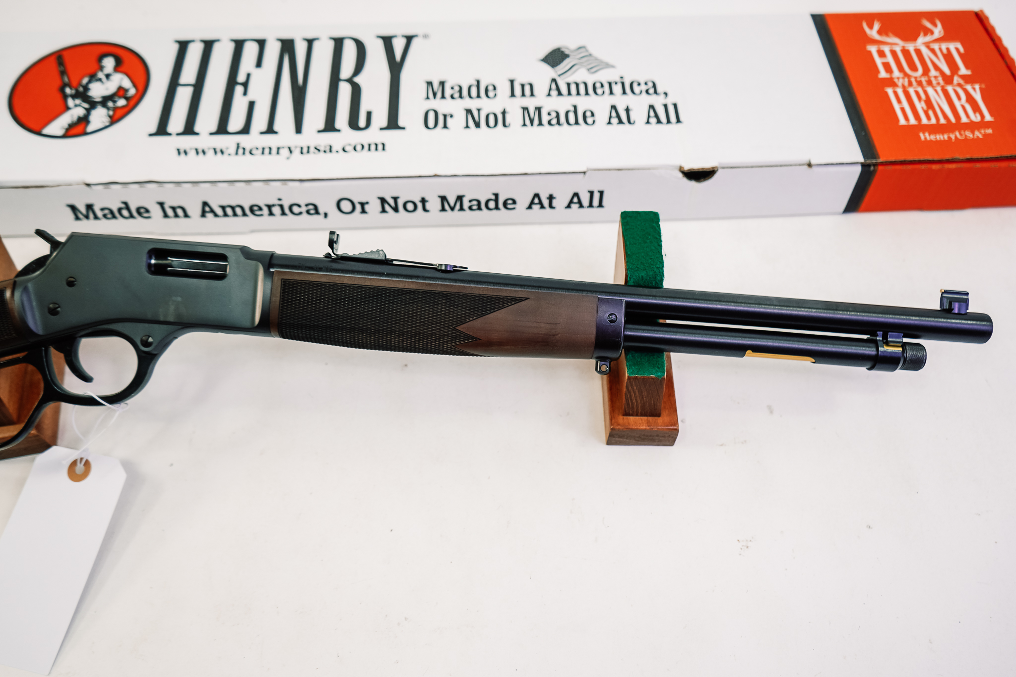 Henry H012MR41 Big Boy Carbine 41 Rem Mag 7+1 16.50" Blued Round Barrel