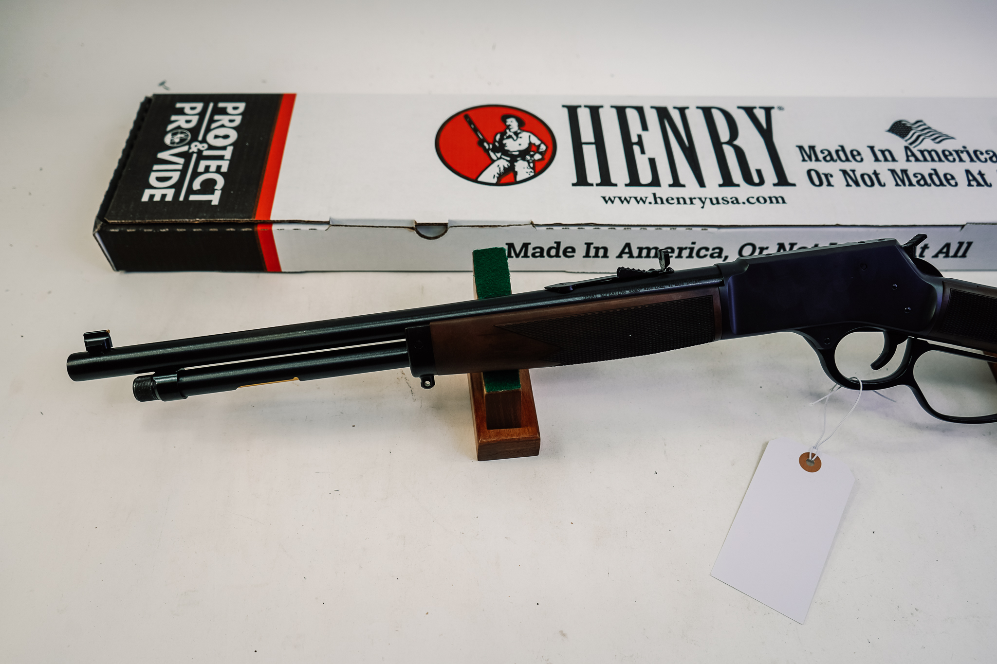 Henry H012MR41 Big Boy Carbine 41 Rem Mag 7+1 16.50" Blued Round Barrel