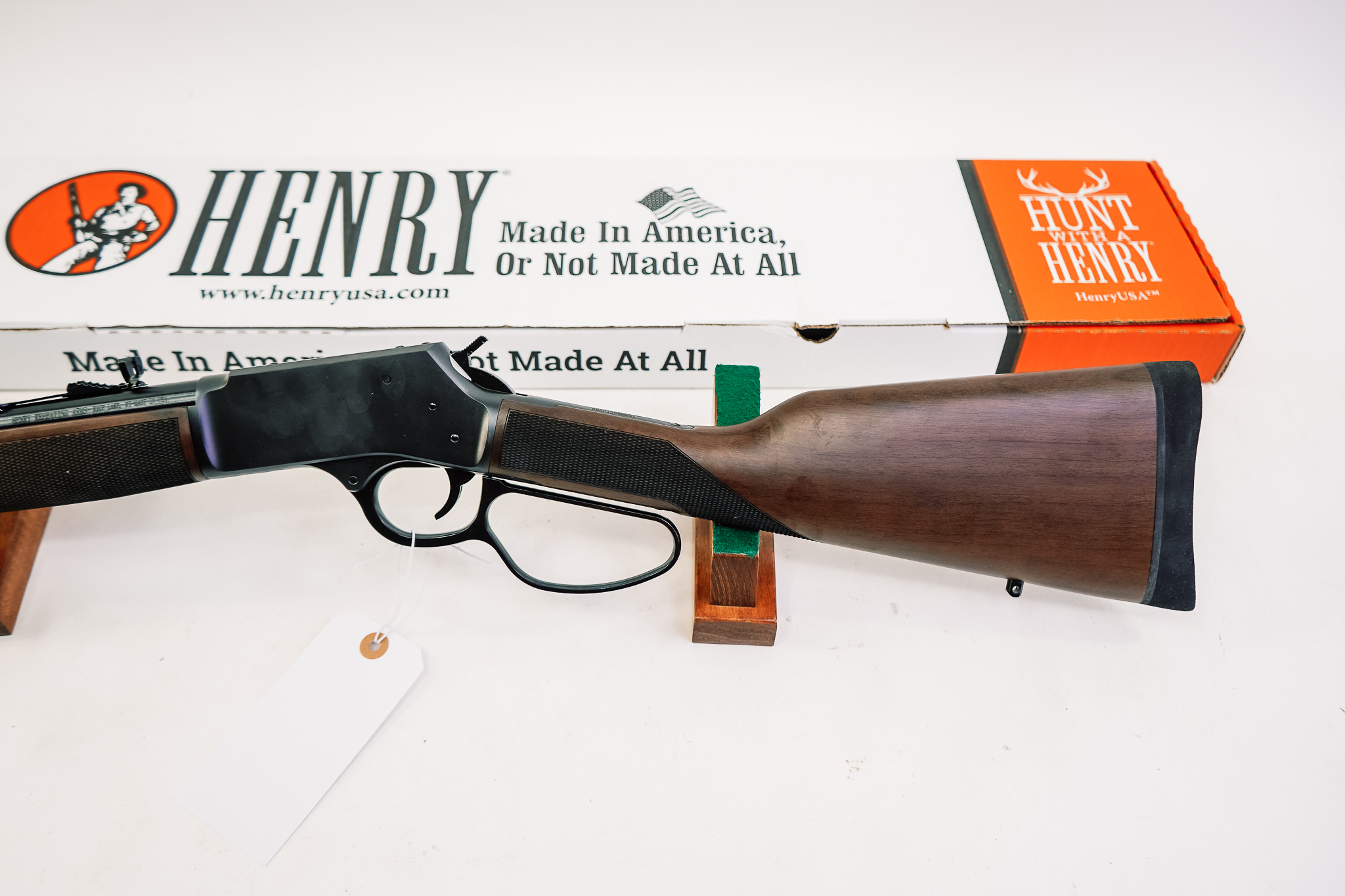 Henry H012MR41 Big Boy Carbine 41 Rem Mag 7+1 16.50" Blued Round Barrel