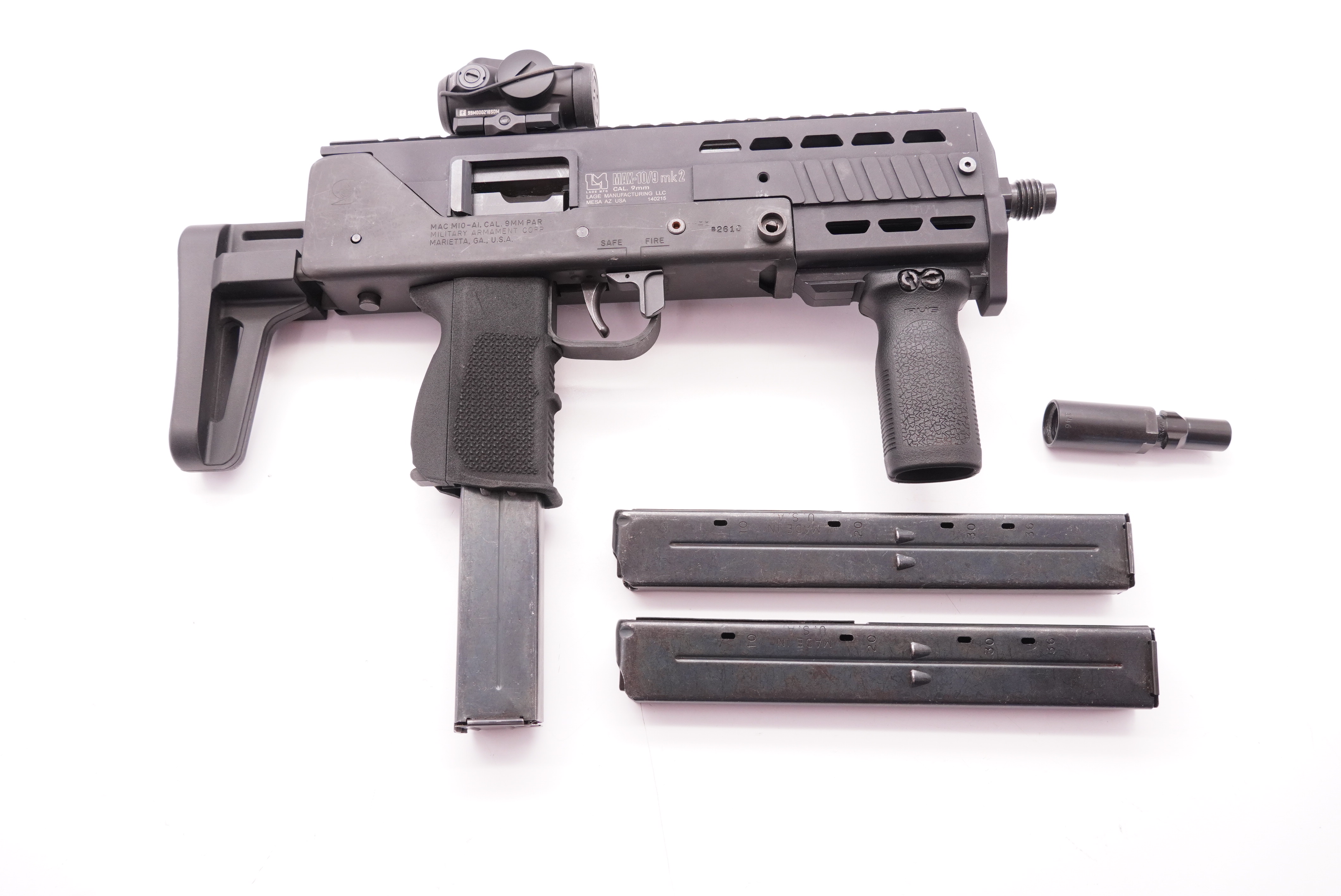 RPB M10/9mm Machine Gun