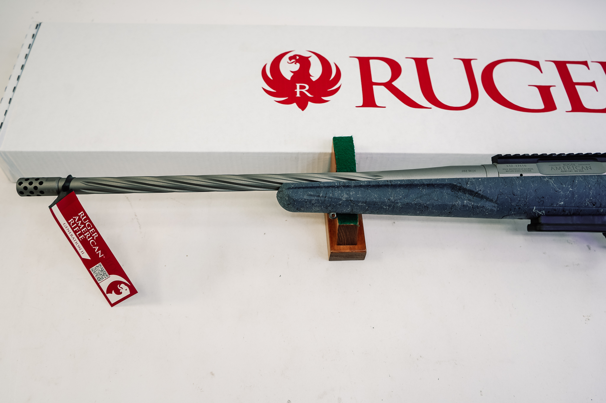 Ruger 46902 American Gen 2 308 Win 3+1, 20" Gun Metal Gray Cerakote