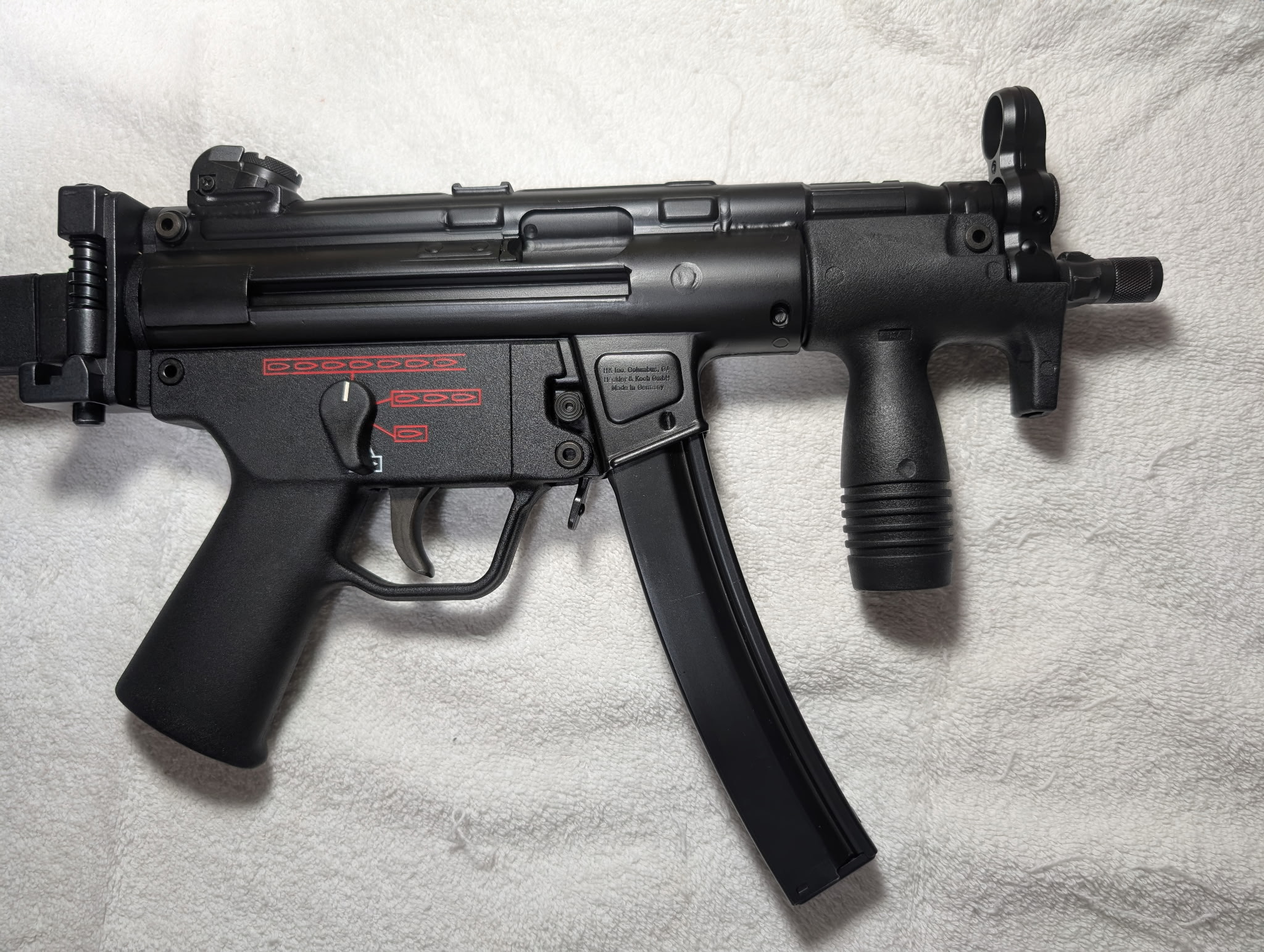 Archived Gun Listing: 4 Position HK MP5K w/Registered Qualified Sear ...