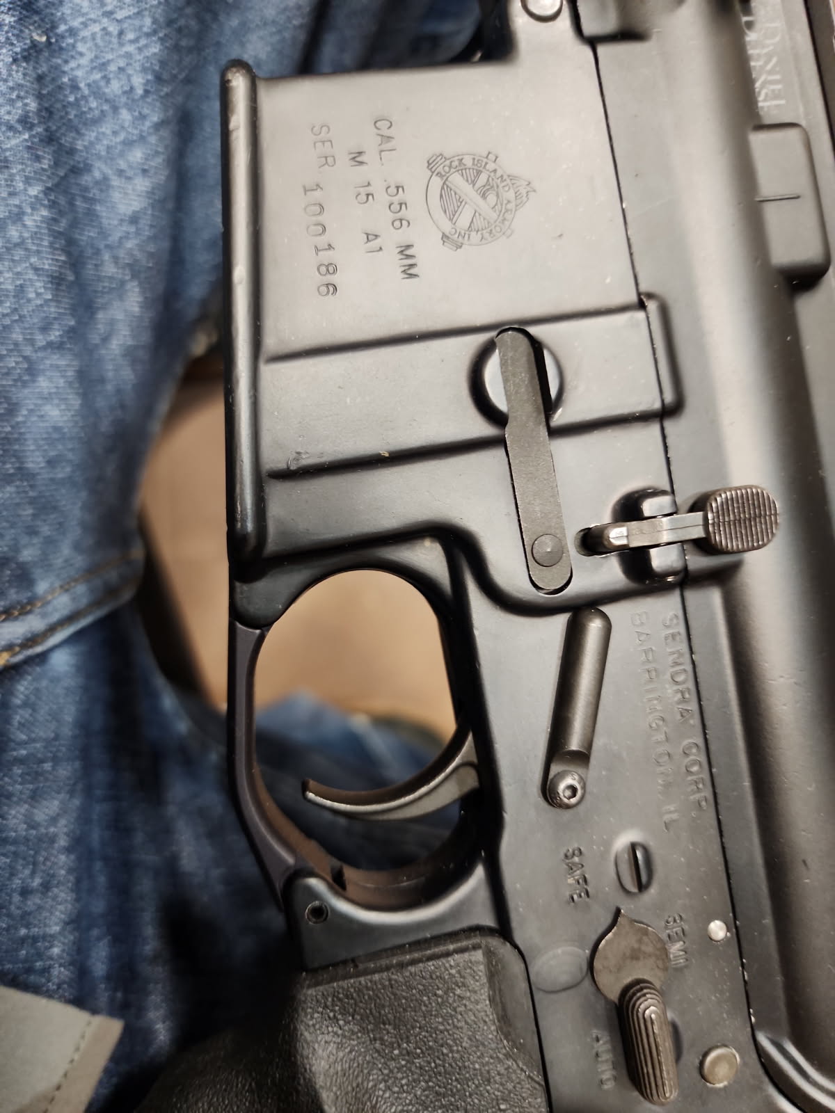 Rock Island Sendra corp registered receiver