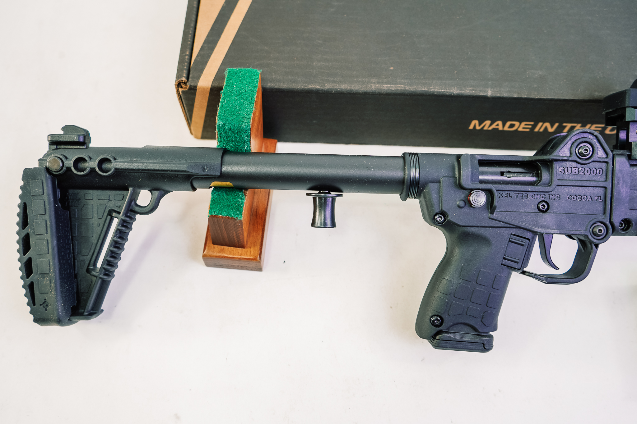 Kel-Tec SUB2K9GLKBLKD SUB2000 Defender w/Optic 9mm Luger 15+1 16.15"