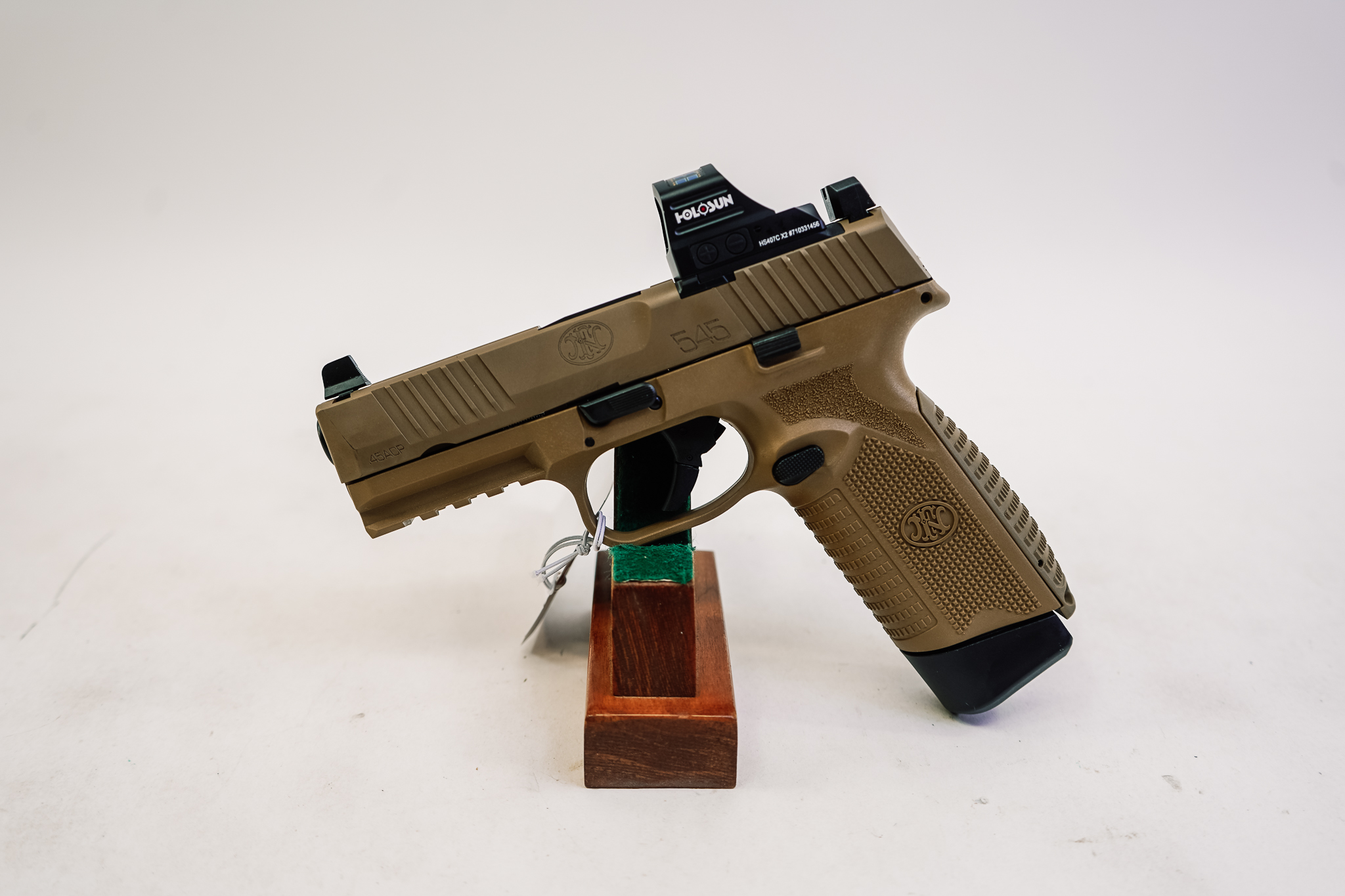 FN 66101918 545 MRD w/Optic Full Size 45 ACP 15+1 4.10"