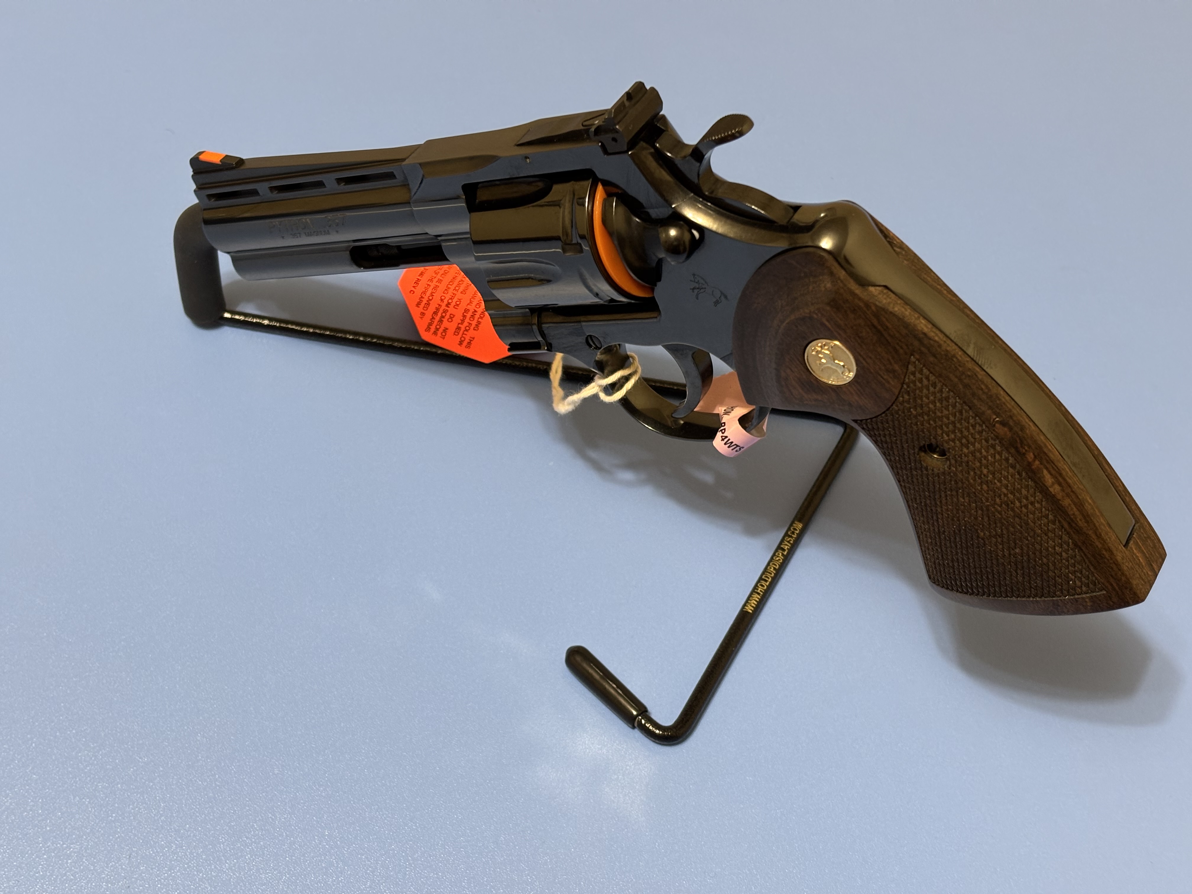 Colt Python .357MAG 6-Shot 4.25" Blued Revolver Factory New Walnut Grips