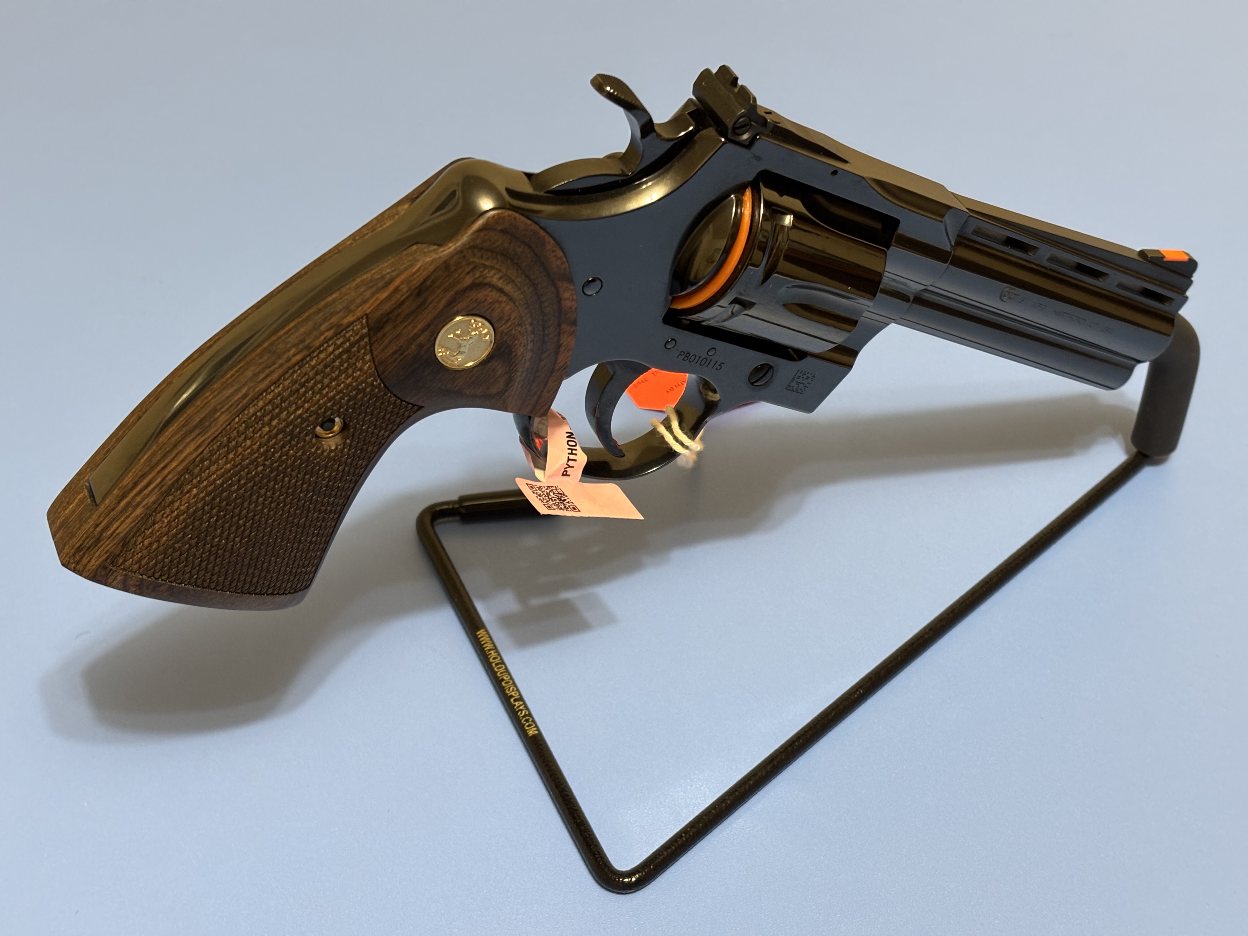 Colt Python .357MAG 6-Shot 4.25" Blued Revolver Factory New Walnut Grips