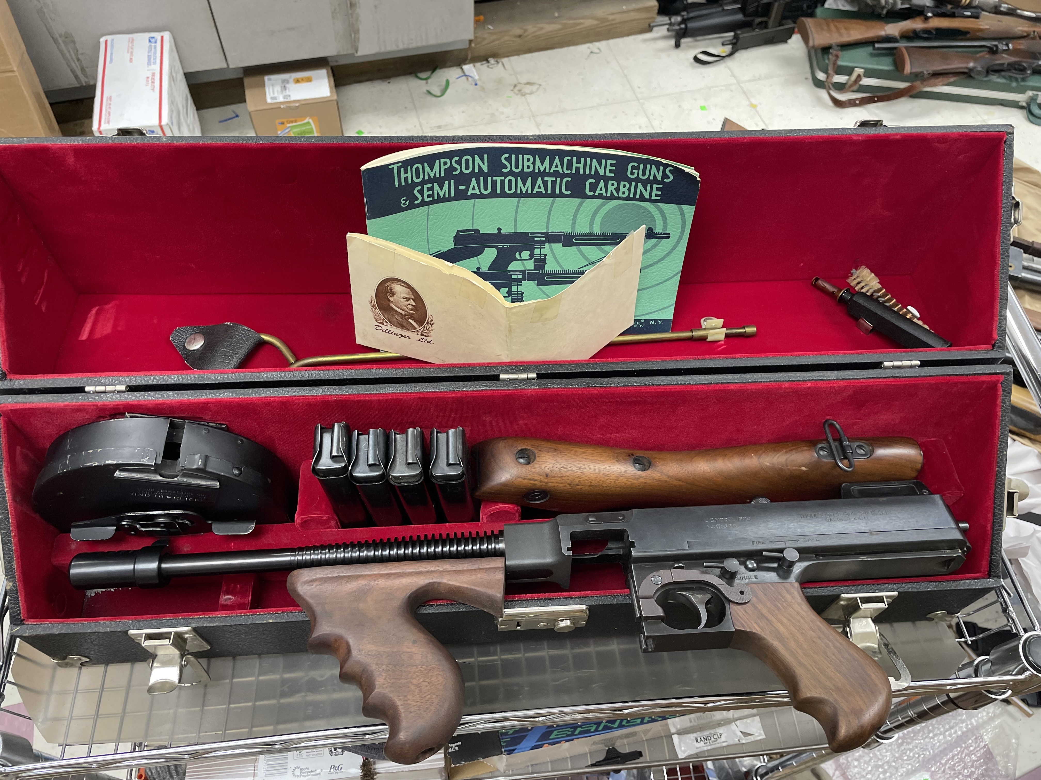 1928 West Hurley Thompson Transferable with Case
