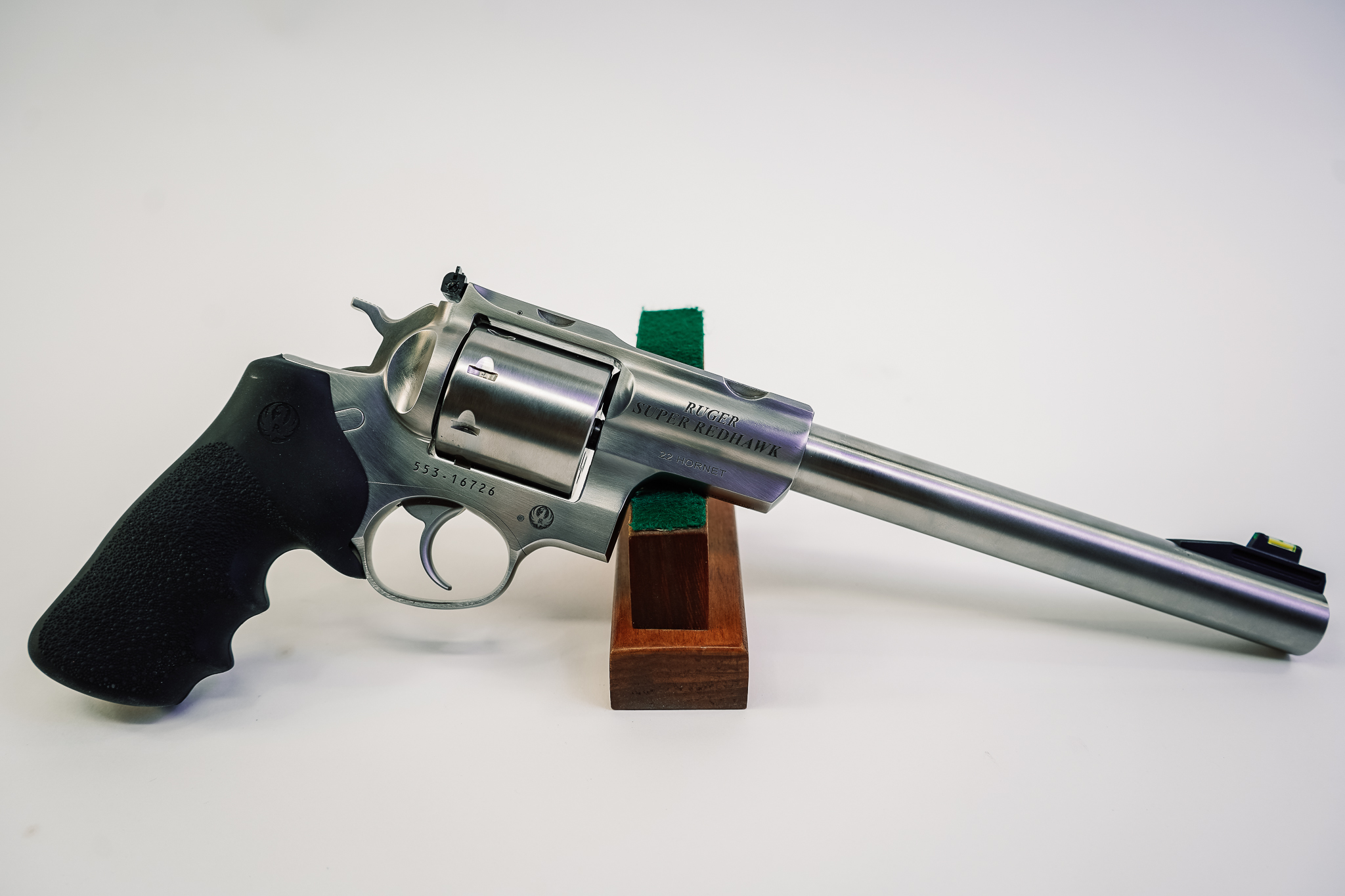 Ruger 5526 Super Redhawk 22 Hornet 8rd 9.50" Satin Stainless Steel Barrel